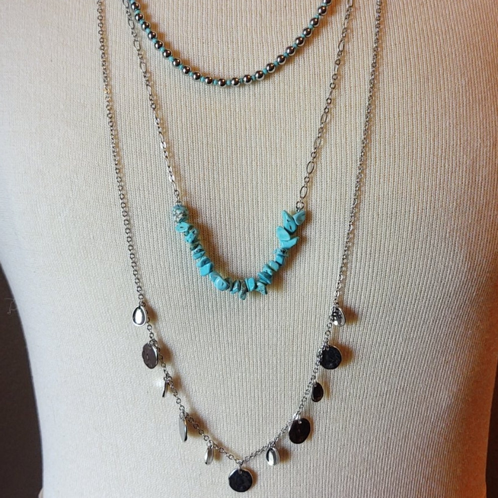 NWT Lia Sophia Layered Necklace